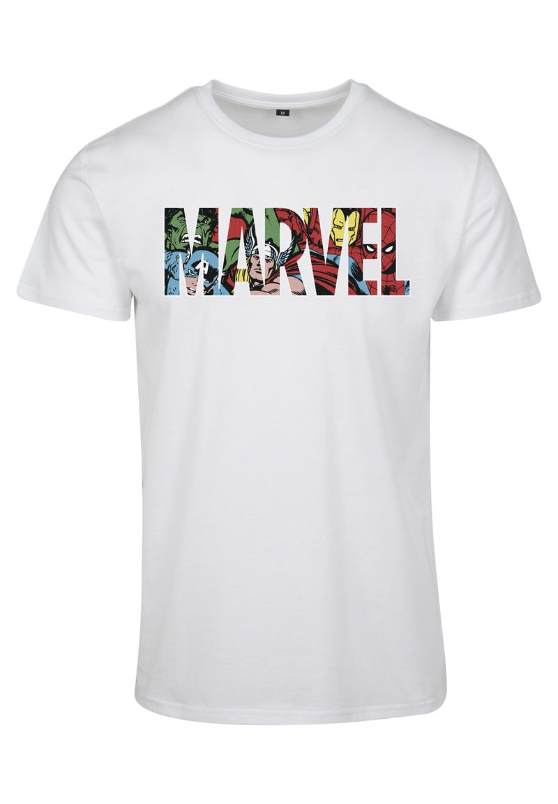 Bandes dessinées Marvel | T-shirt officiel du groupe | Logo de la boîte