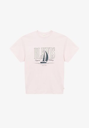 BLKVIS, LA VELA TEE - T-shirt imprimé - cradle pink