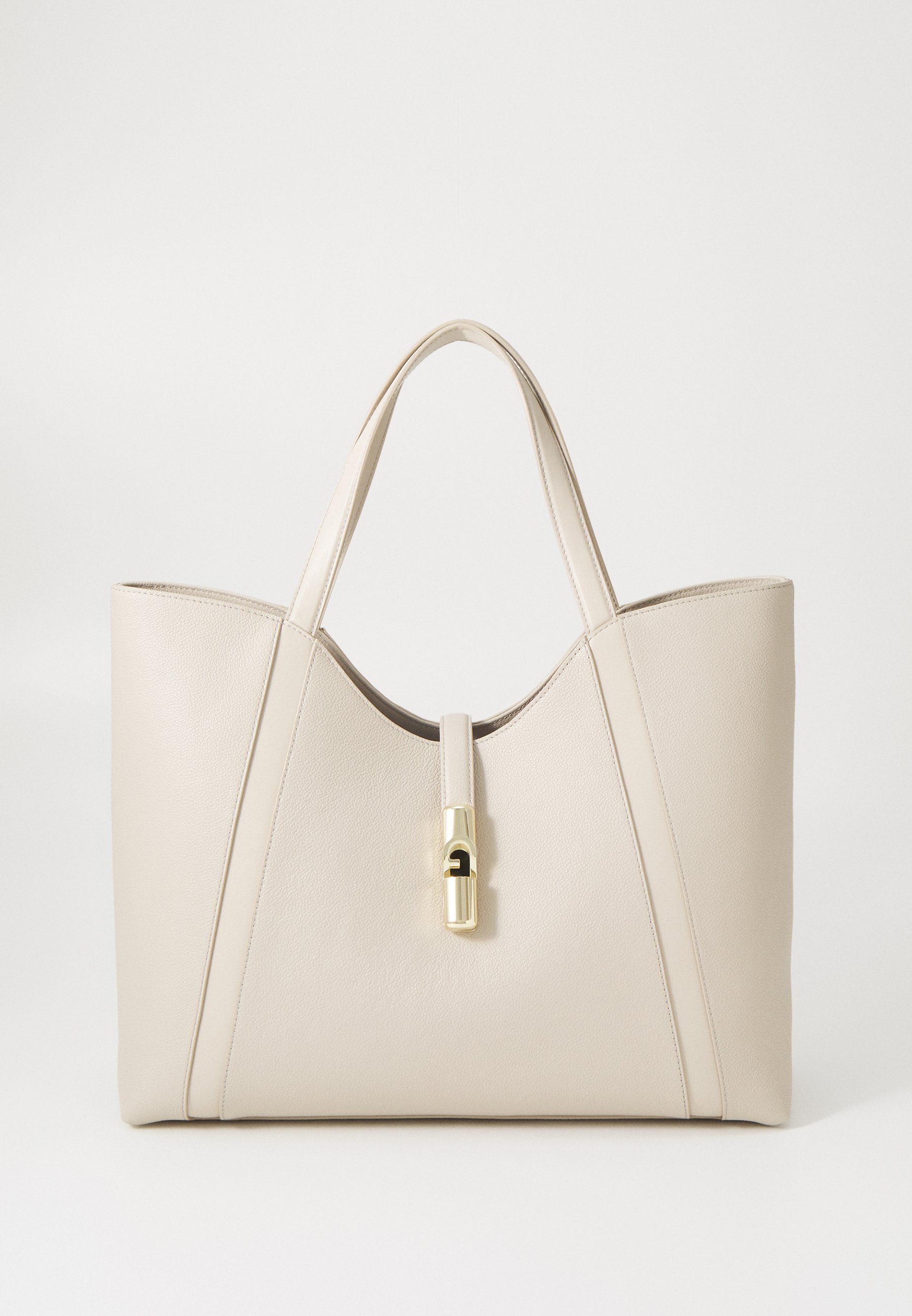 Furla GOCCIA HOBO - Handbag - vaniglia/light grey - Zalando