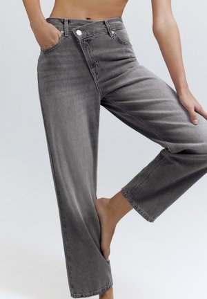 Jeans Straight Leg - grey