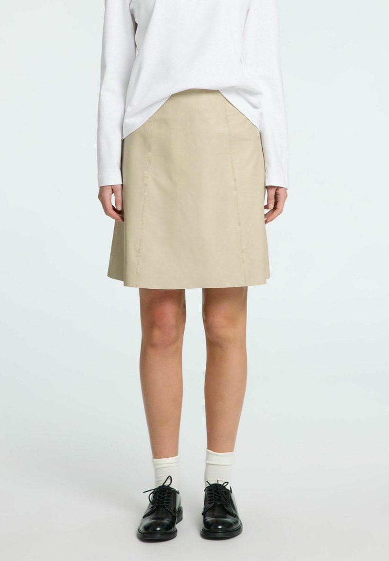 Selected Femme SLFNEW SKIRT - Odinis sijonas - island fossil