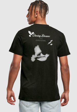 CHASING DREAMS TEE - Print T-shirt - black