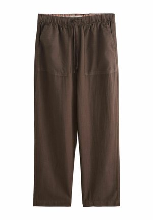 Next, Housut - chocolate brown stripe