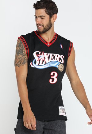 NBA PHILADELPHIA ALLEN IVERSON SWINGMAN - Article de supporter - black/white