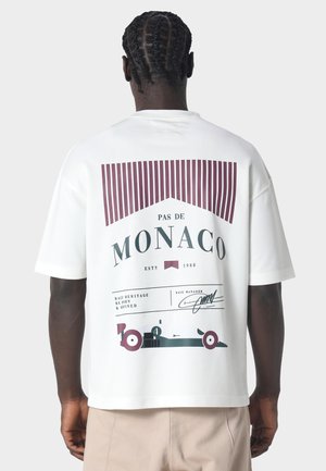 Pas de Monaco, CIRCA T-SHIRT - T-shirt imprimé - off white