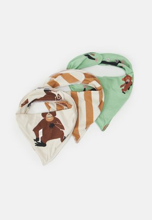 EXCLUSIVE MONKEY BIBS 3 PACK UNISEX - Slabbetje - light beige