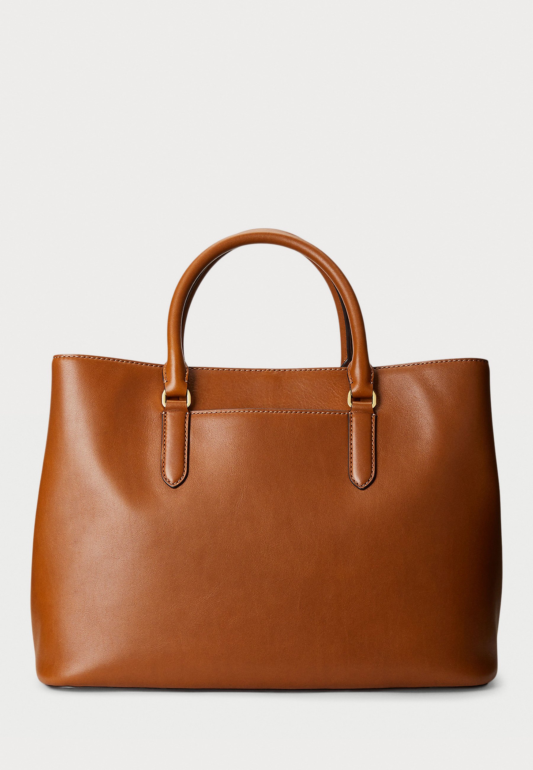 特別価格！ Ralph Lauren 最新 Two-Tone Leather Large Satchel Two-Tone Leather Large Marcy Satchel for Women | Ralph