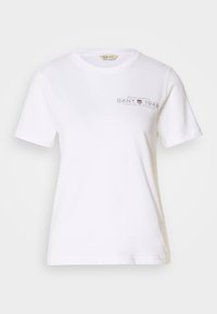 SHIELD  - T-shirt con stampa - white