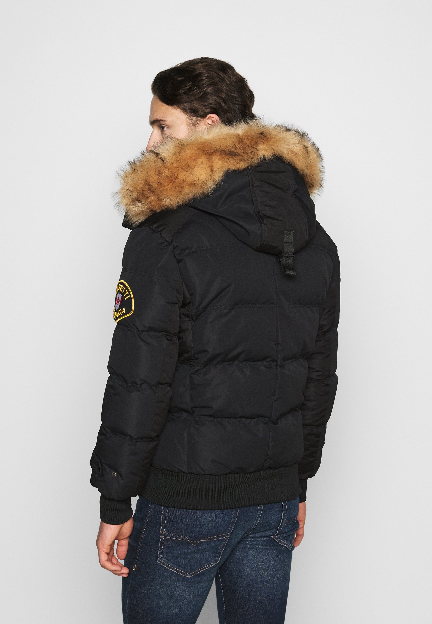 Turveno hooded bomber parka jacket Clearance