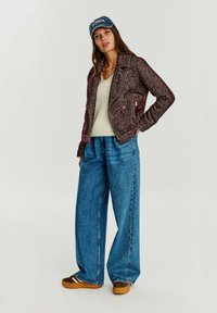 NAOKO Mezisezónní bunda  - bordeaux