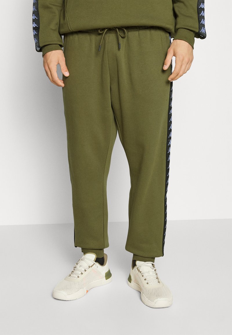 Kappa Tracksuit bottoms winter moss/khaki Zalando.ie