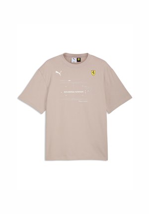 SCUDERIA FERRARI - T-Shirt print - rose latte