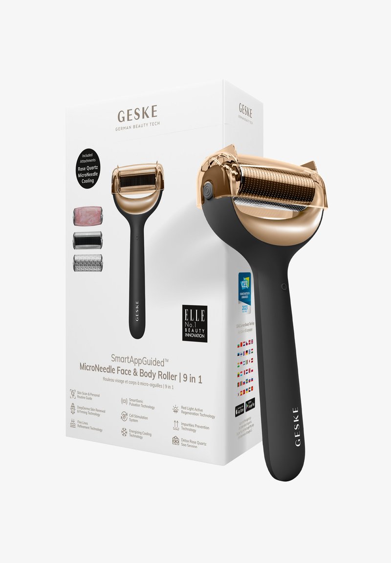 GESKE - MICRONEEDLE FACE BODY ROLLER | 9 IN 1 - Accessoires soin du corps - gray, Agrandir
