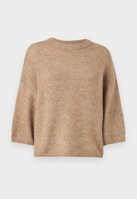 SHORT SLEEVE - Strikkegenser - new camel