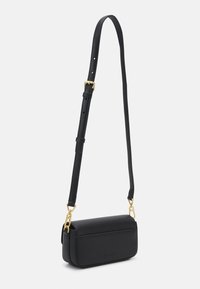 KARL LAGERFELD SIGNATURE FAN CROSSBODY - Borsa a tracolla - black