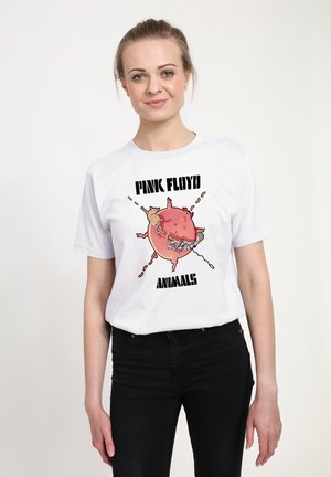 Henry Tiger, PINK FLOYD FAT PIG - T-shirt con stampa - white