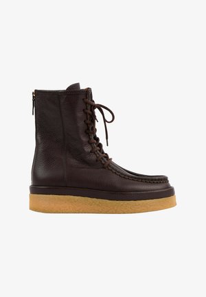 CHLOÉ, Bottines à plateau - brown
