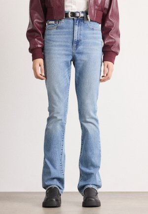 SKINNY BOOT - Vaqueros bootcut - mulberry