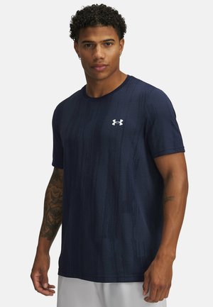 VANISH SEAMLESS - Športne majice - midnight navy