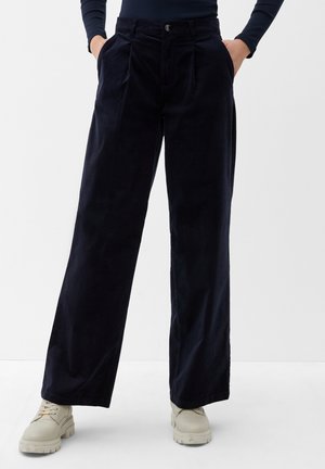 RELAXED - Broek - navy