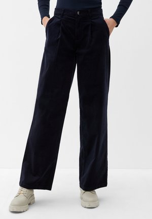 s.Oliver RELAXED - Stoffhose - navy