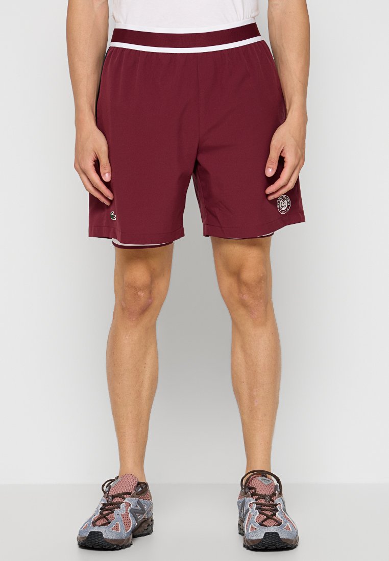 Lacoste Sport Korte broeken donkerrood Lacoste Sport Korte broeken donkerrood