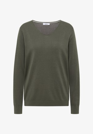 Cecil, BASIC - Striktrøje - grün