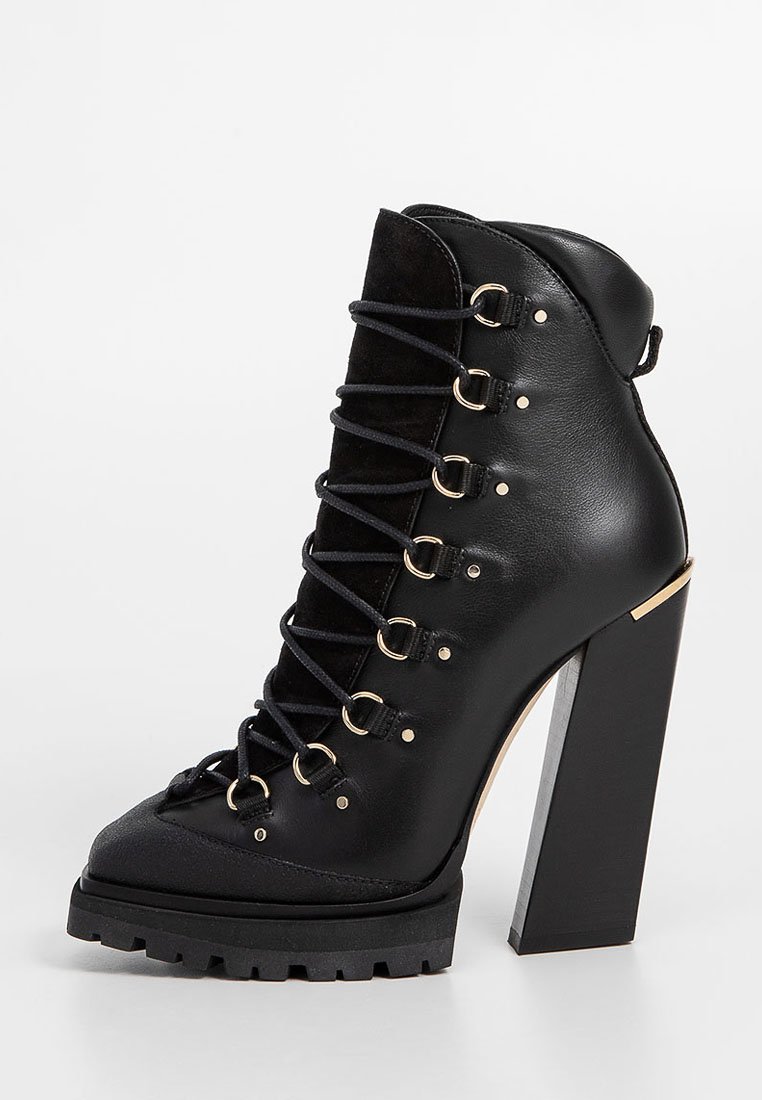 Jimmy Choo Veterboots zwart Jimmy Choo Veterboots zwart