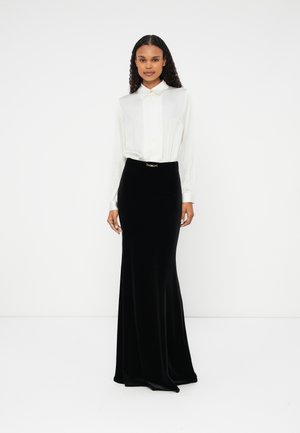 WOMENS DRESS - Rochie tip cămașă - avorio/nero