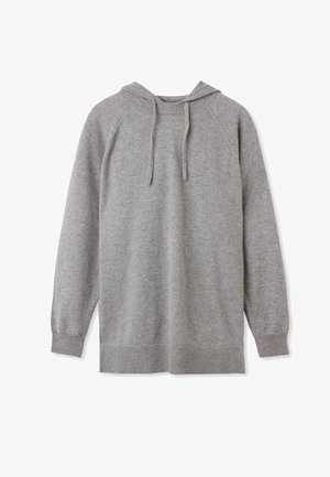 Falconeri ULTRASOFT ROUND NECK - Sweat à capuche - pearl grey