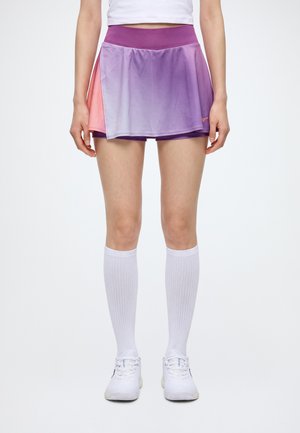 Mizuno, TENNIS GRAPHIC SKIRT - Спортна пола - dahlia