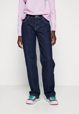 Straight leg jeans - dark-blue denim