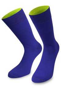 Unausgewählt, royalblau/säuregelb