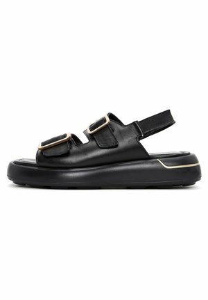 Derimod, Sandales à plateforme - black