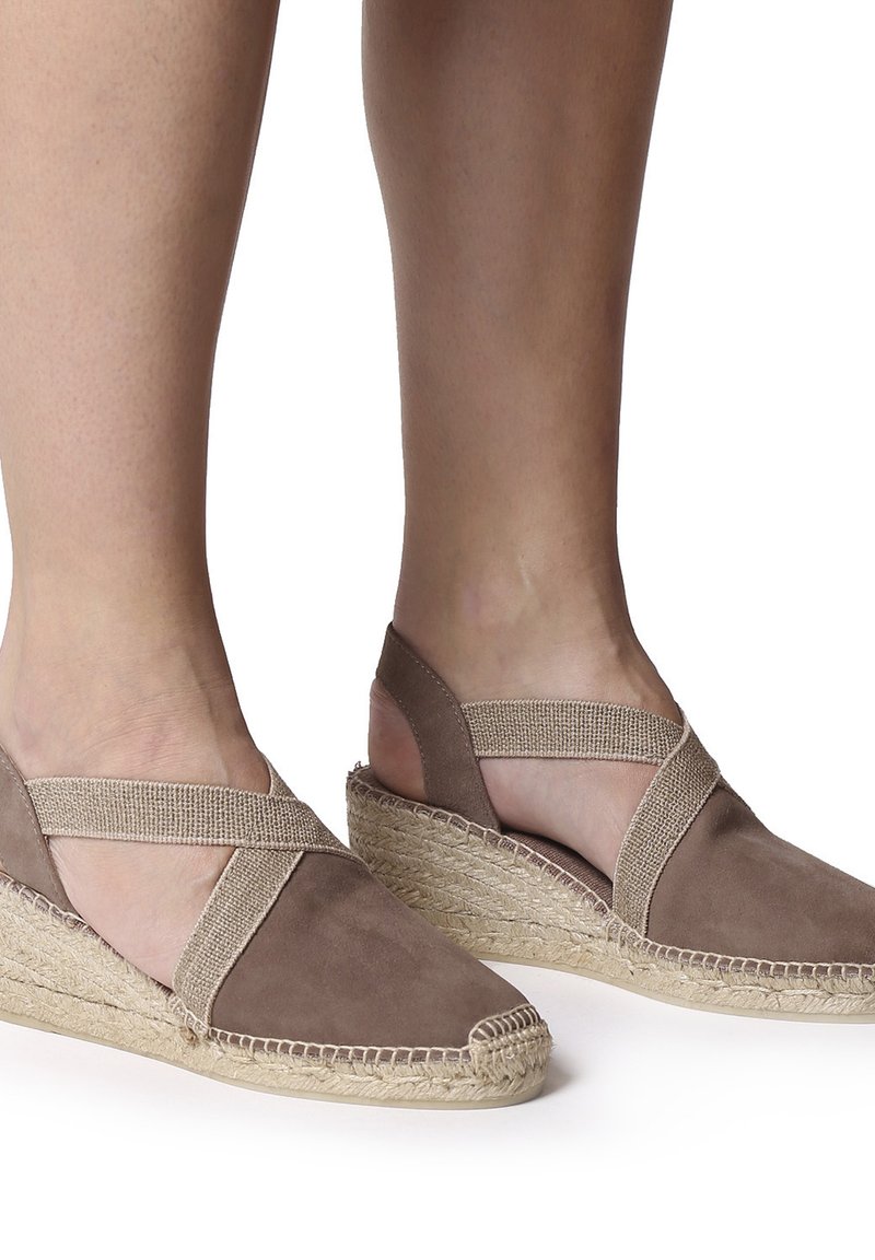 Toni Pons TONA - Sandalias de cuña - taupe