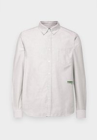 STRIPE SKY OXFORD SHORT - Camisa - wine
