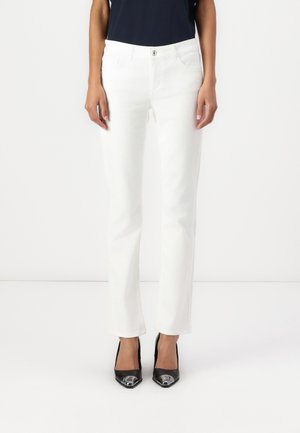 Jean droit - white