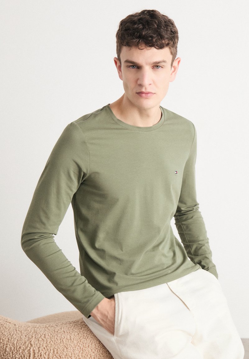 Tommy Hilfiger Hosszú ujjú felső - green
