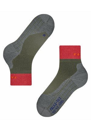 TK2 Explore Cool Short Trekking Functional Medium-cushioned - Chaussettes de sport - herb