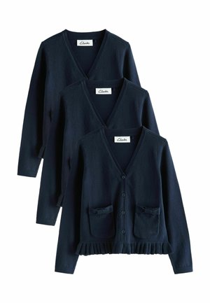 Clarks, 3 PACK - Strickjacke - navy
