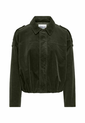 ONLY, BOMBER JACKET ONLMOON-FLORA CORDUROY BOMBER JACKET - Veste légère - rosin