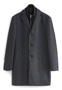 Palton clasic - navy blue