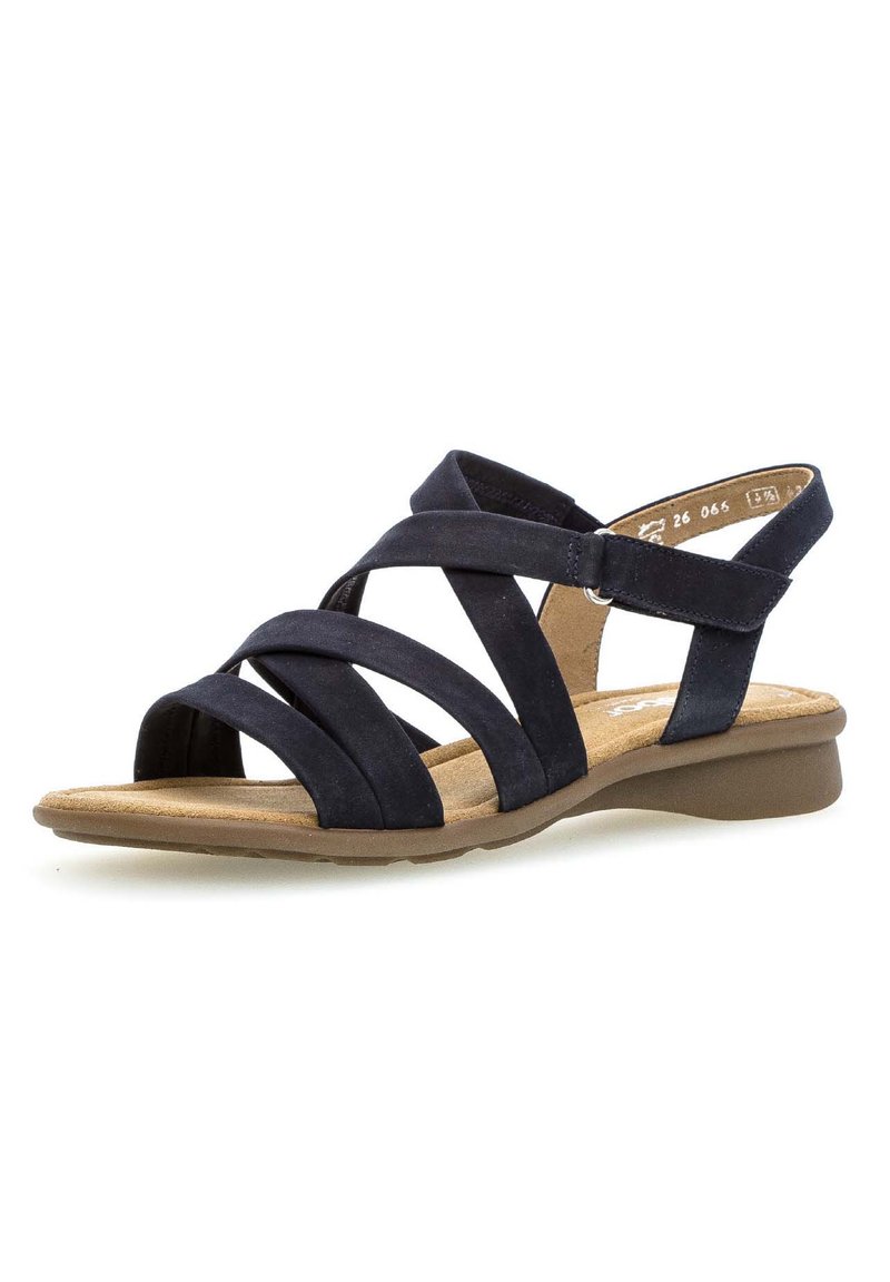 Gabor Comfort Riemensandalette - blue/blau - Zalando.de