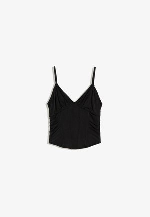Bershka, TOP - Top - black