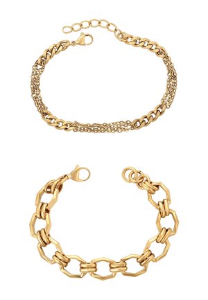 SET - Armbånd - gold-coloured
