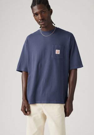 Levi's® Workwear WORKWEAR TEE - Basic póló - blue indigo