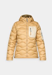 HELIUM UTILITY HOOD JACKET - Puhovka - sierra sand/sand fog