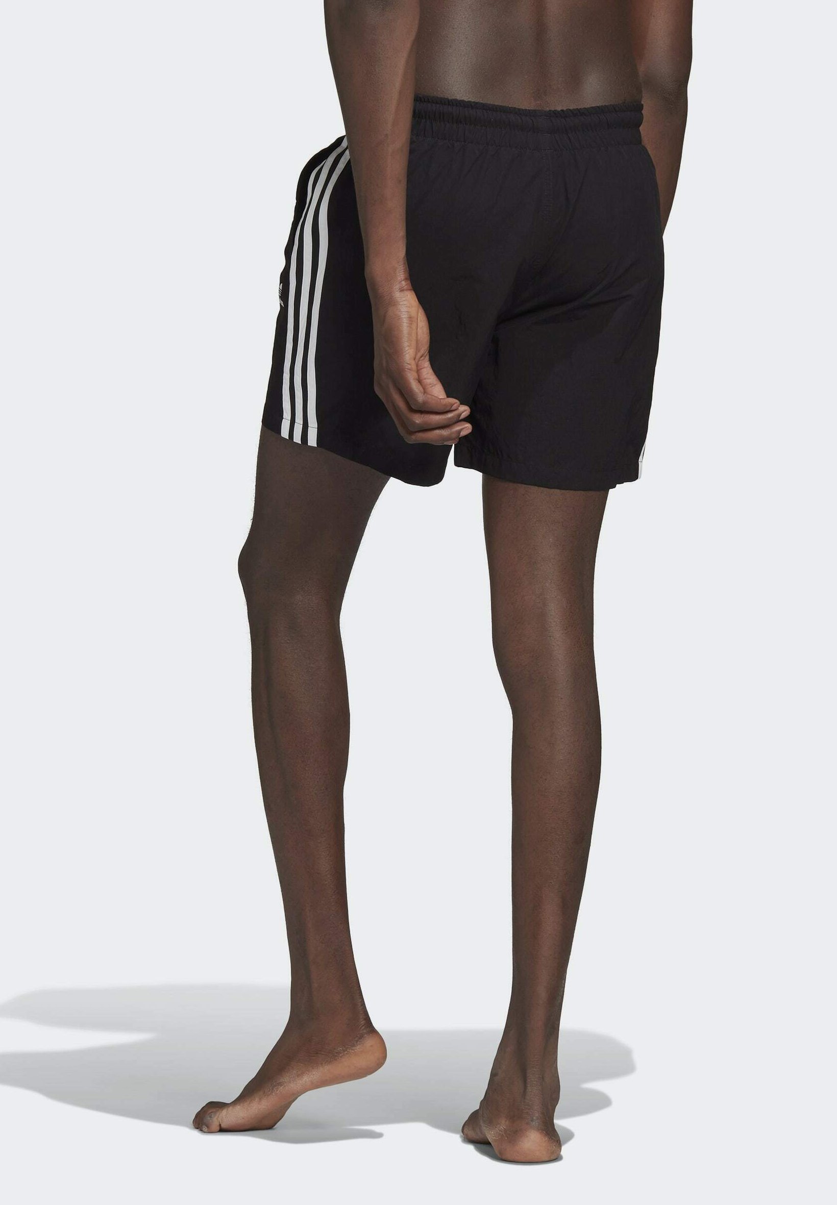 adidas Originals ADICOLOR CLASSICS 3-STRIPES SWIM SHORTS - Shorts da mare -  black/nero - Zalando.it