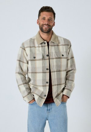 REGULAR FIT - CHECK BORG LINED  - Übergangsjacke - neutral