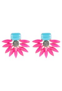 sweet deluxe Pendientes - goldfarben/pink/türkis